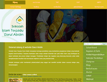 Tablet Screenshot of darulabidin.com